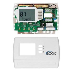 Ecox Single Stage Programable Thermostat Programmable, Cooling and Heating, 24 Volts or Battery Operated Ecox Single Stage Programable Thermostat Programmable, Cooling and Heating, 24 Volts or Battery Operated