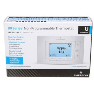 Termostato A.A. De Pared Emerson 2 Etapa 24v Digital (No Programable) 1F85U-22NP Termostato A.A. De Pared Emerson 2 Etapa 24v Digital (No Programable) 1F85U-22NP