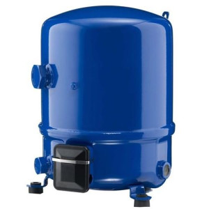 Danfoss NTZ108A4LR1B 4HP R404, R452, LBP Compresor Reciprocante para Refrigeracion 400/3/50 460/3/60 (V/Ph/Hz), Descarga 1-1/4 in V04, Succion 1-3/4 in V07, Rotolock, Aceite POE 120F0239