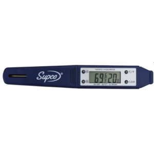 Supco THP2 Temperature and Humidity Pen pocket size, display Fahrenheit y Celcius Battery Included