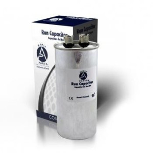 Appli Parts Condensador Capacitor de Marcha 50 Mfd uF (microfaradios) 370VAC CBB65 Universal Aire acondicionado y otras aplicaciones Redondo UL E476928 cm Alto cm Ancho CON-50-370-R