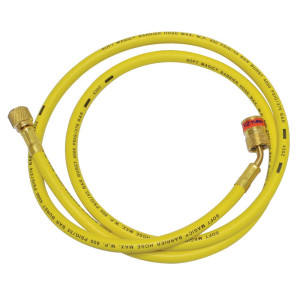 Uniweld Manguera Manometro Amarilla 60 pulg CFC HCFC HFC R410 Ez-Turn Anti-Blowback EZ5Y Uniweld Manguera Manometro Amarilla 60 pulg CFC HCFC HFC R410 Ez-Turn Anti-Blowback EZ5Y