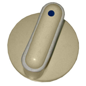 Mabe WW01L00643 Perilla Crema para Lavadora, sirve 189D1233G006, 189D1233G009 Mabe WW01L00643 Perilla Crema para Lavadora, sirve 189D1233G006, 189D1233G009