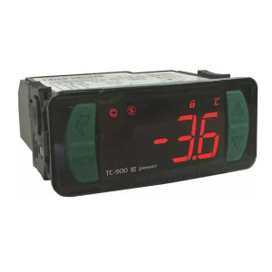 Full Gauge TC-900E Power Controlador Electronico Congelacion. 2 Sensores, 3 Salidas, 1 Entrada Digital, Zumbador Interno, 110/220V Full Gauge TC-900E Power Controlador Electronico Congelacion. 2 Sensores, 3 Salidas, 1 Entrada Digital, Zumbador Interno, 110/220V
