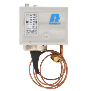 Ranco O10-1483 Presostato de Baja Sencillo, Presion 10 pulg a 100 psig, Diferencial de 10 a 40 psi, Capilar de 36 pulg, para sistemas de Refrigeracion Ranco O10-1483 Presostato de Baja Sencillo, Presion 10 pulg a 100 psig, Diferencial de 10 a 40 psi, Capilar de 36 pulg, para sistemas de Refrigeracion