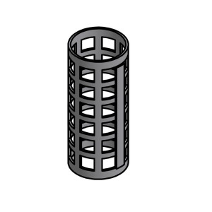 Strainer Insert for FIA 25, 32 Or 40 ( 1 in, 1-1/4 in Or 1-1/2 in), 500micra/38 Mesh 148H3129 Strainer Insert for FIA 25, 32 Or 40 ( 1 in, 1-1/4 in Or 1-1/2 in), 500micra/38 Mesh 148H3129