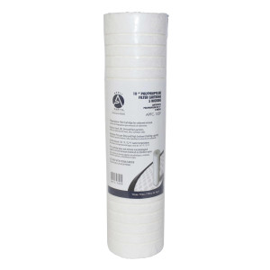 Appli Parts APFC-105P Cartucho de 10 pulg para Filtro de Agua, 5 Micrones, compatible para filtracion de sedimentos, liso de fibra de Polipropileno y equipos de Osmosis Inversa Appli Parts APFC-105P Cartucho de 10 pulg para Filtro de Agua, 5 Micrones, compatible para filtracion de sedimentos, liso de fibra de Polipropileno y equipos de Osmosis Inversa