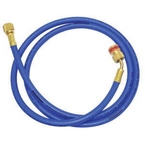 Uniweld EZ5B Manguera Manometro Azul 60 pulg CFC HCFC HFC R410 Ez-Turn Anti-Blowback 93022 Uniweld EZ5B Manguera Manometro Azul 60 pulg CFC HCFC HFC R410 Ez-Turn Anti-Blowback 93022