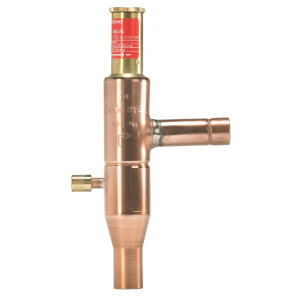 Danfoss 034L0095 Regulador de Presion de Condensacion KVR 28 1-1/8 pulg, Soldable, Presion Maxima de Trabajo 406 psig