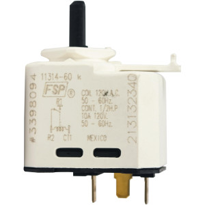 Whirlpool WP3398094 Switch de encendido para Secadora con Relevador Whirlpool WP3398094 Switch de encendido para Secadora con Relevador
