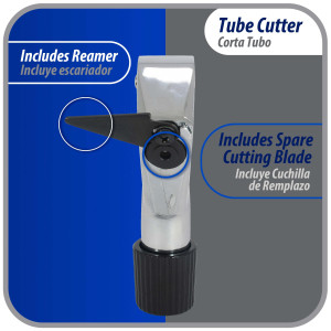 Appli Parts APT-TC274 Corta Tubo para Cobre, Aluminio, Acero, PVC y otros tubos de metal blando desde 1/8 pulg hasta 1-1/8 pulg (4-28 mm) para Profesionales y Bricolaje Appli Parts APT-TC274 Corta Tubo para Cobre, Aluminio, Acero, PVC y otros tubos de metal blando desde 1/8 pulg hasta 1-1/8 pulg (4-28 mm) para Profesionales y Bricolaje