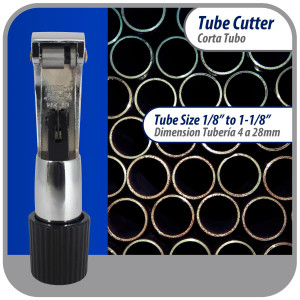 Appli Parts APT-TC274 Corta Tubo para Cobre, Aluminio, Acero, PVC y otros tubos de metal blando desde 1/8 pulg hasta 1-1/8 pulg (4-28 mm) para Profesionales y Bricolaje Appli Parts APT-TC274 Corta Tubo para Cobre, Aluminio, Acero, PVC y otros tubos de metal blando desde 1/8 pulg hasta 1-1/8 pulg (4-28 mm) para Profesionales y Bricolaje