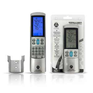 Appli Parts APRC-2000A Control para Aire Acondicionado Universal, LCD 3 pulg Iluminado, Centigrado y Fahrenheit, Funcion Sleep, Temporizador, 2.000 Frecuencias Appli Parts APRC-2000A Control para Aire Acondicionado Universal, LCD 3 pulg Iluminado, Centigrado y Fahrenheit, Funcion Sleep, Temporizador, 2.000 Frecuencias