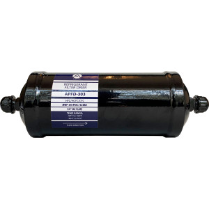 Appli Parts APFD-303 Filtro Secador 3/8 pulg para linea Liquido para Sistemas de Refrigeracion y aire acondicionado 303 SAE Rosca Universal Unidireccional 267mm Largo 100mm Ancho Appli Parts APFD-303 Filtro Secador 3/8 pulg para linea Liquido para Sistemas de Refrigeracion y aire acondicionado 303 SAE Rosca Universal Unidireccional 267mm Largo 100mm Ancho