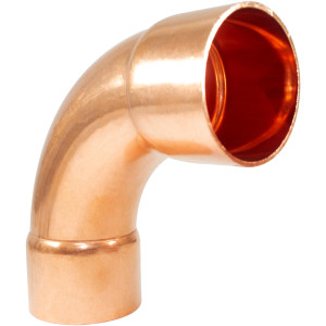 NDL N-2072 90 Degree Elbow Long turn 2-1/8 in Copper pipe fittings CxC Sweat connections for refrigeration, air conditioning and plumbing applications ACR
 NDL N-2072 90 Degree Elbow Long turn 2-1/8 in Copper pipe fittings CxC Sweat connections for refrigeration, air conditioning and plumbing applications ACR