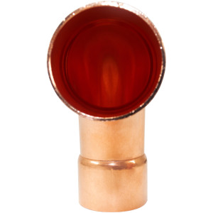 NDL N-2072 90 Degree Elbow Long turn 2-1/8 in Copper pipe fittings CxC Sweat connections for refrigeration, air conditioning and plumbing applications ACR
 NDL N-2072 90 Degree Elbow Long turn 2-1/8 in Copper pipe fittings CxC Sweat connections for refrigeration, air conditioning and plumbing applications ACR