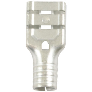 Non-insulated  Female Slip-On Connector pack of 100 wire range 12-10W 60251CX Non-insulated  Female Slip-On Connector pack of 100 wire range 12-10W 60251CX