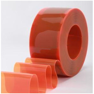 Pvc Bulk Roll - Safety Orange Clearway 8"X0.080"X300ft -10+150f / -23+65c Pvc Bulk Roll - Safety Orange Clearway 8"X0.080"X300ft -10+150f / -23+65c