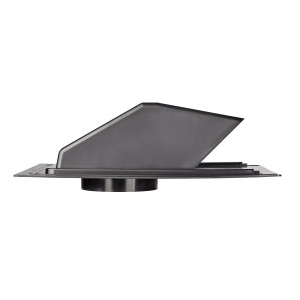 Lambro 356 Black Plastic Roof Vent 6 inch