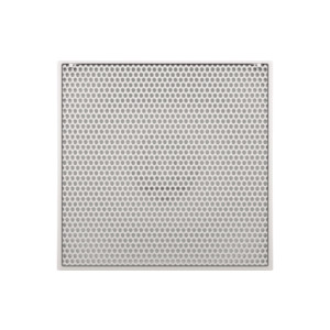 Difusor perforado de acero 24 x 24 x 12 pulgadas con cuello con aislamiento DPA12 Vermont