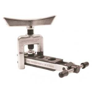 Heavy Duty Flare/Burnish Tool 45º 3/16″, 1/4″, 5/16″, 3/8″, 1/2″, 5/8″ O.D Tubing Uniweld 70004