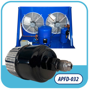 Appli Parts APFD-032 Filtro Secador 1/4 pulg para linea Liquido para Sistemas de Refrigeracion y aire acondicionado 032 SAE Rosca Universal Unidireccional 102mm Largo 25mm Ancho Appli Parts APFD-032 Filtro Secador 1/4 pulg para linea Liquido para Sistemas de Refrigeracion y aire acondicionado 032 SAE Rosca Universal Unidireccional 102mm Largo 25mm Ancho