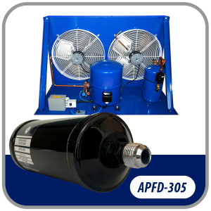 Appli Parts APFD-305 Filtro Secador 5/8 pulg para linea Liquido para Sistemas de Refrigeracion y aire acondicionado 305 SAE Rosca Universal Unidireccional 267mm Largo 100mm Ancho Appli Parts APFD-305 Filtro Secador 5/8 pulg para linea Liquido para Sistemas de Refrigeracion y aire acondicionado 305 SAE Rosca Universal Unidireccional 267mm Largo 100mm Ancho