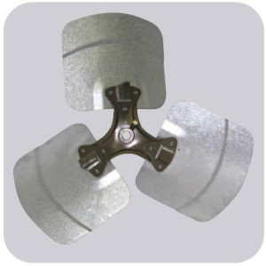 Aspa Lau De Aluminio para motores de condensadoras  12 in. CW  max rpm 1075, 3 aspas. 1227-3CW Reemplaza: 40031 Aspa Lau De Aluminio para motores de condensadoras  12 in. CW  max rpm 1075, 3 aspas. 1227-3CW Reemplaza: 40031