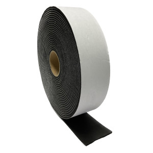 Appli Parts APTF-230 Tape Cinta Espuma Aislante de 1/8 pulg x 2 pulg x 30 ft (3mmx50mmx9m), temperatura de tolerancia 80 C, densidad 0.033 g/cm3