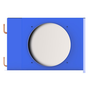 Danfoss Serpentin Condensadora Microcanal MCHE, D8 Coil + base del ventilador 193U8024E
