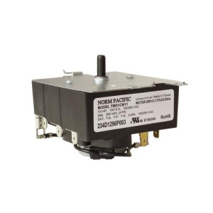 GE WE04X20415 Timer Secadora 1/3 HP, 15/7.5 A, 125/250 VAC, 60 Hz
 GE WE04X20415 Timer Secadora 1/3 HP, 15/7.5 A, 125/250 VAC, 60 Hz