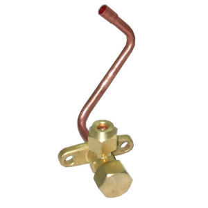 Appli Parts APMV-1414 1/4 in Minisplit Valve suitable for Multiple refrigerants with 1/4 in SAE Service port Appli Parts APMV-1414 1/4 in Minisplit Valve suitable for Multiple refrigerants with 1/4 in SAE Service port