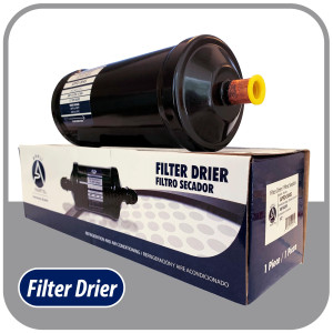 Appli Parts APFD-304S Filtro Secador 1/2 pulg para linea Liquido para Sistemas de Refrigeracion y aire acondicionado 304S ODF Soldable Universal Unidireccional 267mm Largo 100mm Ancho Appli Parts APFD-304S Filtro Secador 1/2 pulg para linea Liquido para Sistemas de Refrigeracion y aire acondicionado 304S ODF Soldable Universal Unidireccional 267mm Largo 100mm Ancho