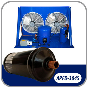 Appli Parts APFD-304S Filtro Secador 1/2 pulg para linea Liquido para Sistemas de Refrigeracion y aire acondicionado 304S ODF Soldable Universal Unidireccional 267mm Largo 100mm Ancho Appli Parts APFD-304S Filtro Secador 1/2 pulg para linea Liquido para Sistemas de Refrigeracion y aire acondicionado 304S ODF Soldable Universal Unidireccional 267mm Largo 100mm Ancho