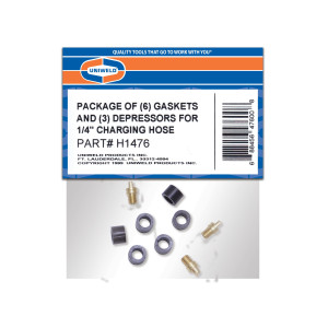 Goma Manguera Manometro Uniweld (6 Pcs)