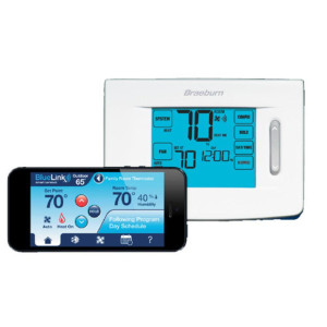 Braeburn Thermostat 7300, 1h/1c 7 Day, 5-2 Day Or Non-Programmable Wi-Fi, C / F, Display 5", Smart Wi-Fi