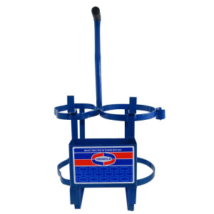 Uniweld 510 Carro para Transporte de Tanques con Bandeja para Electrodos, Doble Uniweld 510 Carro para Transporte de Tanques con Bandeja para Electrodos, Doble