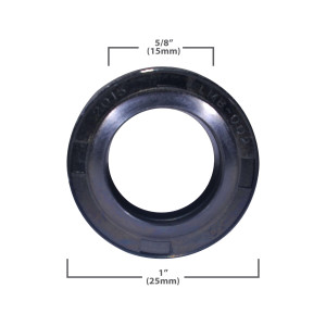 Appli Parts LMB-002 AZ911799509 Transmission Upper Seal Compatible Mabe General Electric Washing Machines used in WH38X10002 external diameter 1 in and thickness of 3/8 in Appli Parts LMB-002 AZ911799509 Transmission Upper Seal Compatible Mabe General Electric Washing Machines used in WH38X10002 external diameter 1 in and thickness of 3/8 in