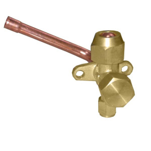 Appli Parts APMV-1412 1/2 in Minisplit Valve suitable for Multiple refrigerants with 1/4 in SAE Service port Appli Parts APMV-1412 1/2 in Minisplit Valve suitable for Multiple refrigerants with 1/4 in SAE Service port