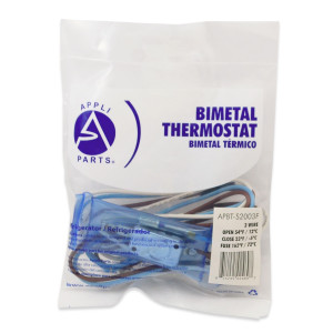 Appli Parts APBT-S2003F Bimetal Termico Tipo Asiatico 3 Cables Appli Parts Abre 12C y Cierra -5C Fusible a 72C Blanco / Marron / Azul, Referencia BIM-2003 / Termodisco Appli Parts APBT-S2003F Bimetal Termico Tipo Asiatico 3 Cables Appli Parts Abre 12C y Cierra -5C Fusible a 72C Blanco / Marron / Azul, Referencia BIM-2003 / Termodisco