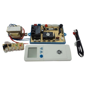 Appli Parts APCB-223A Tarjeta de Control Aire Acondicionado Split 220V Universal con dos sensores, 5 modos de funcionamiento, motor programable, funcion auto diagnostico Appli Parts APCB-223A Tarjeta de Control Aire Acondicionado Split 220V Universal con dos sensores, 5 modos de funcionamiento, motor programable, funcion auto diagnostico