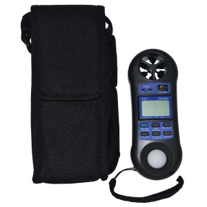 Supco DAVM+ Digital Air Flow Meter, Vane Anemometer, Thermometer, Hygrometer, Light Meter