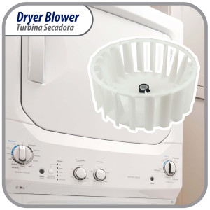 Y303836 Appli Parts Dryer Blower Wheel 303836AP Compatible with DE602, 5306599498, 1245880, 3-12913, 3-3836, 303836, 312913 Y303836 Appli Parts Dryer Blower Wheel 303836AP Compatible with DE602, 5306599498, 1245880, 3-12913, 3-3836, 303836, 312913