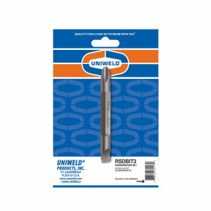 Punta Destornillador 5/16 Plano / #3 Estria Uniweld RSDBIT3