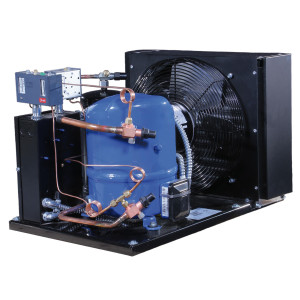 Danfoss LCZC0201UWF300N Unidad Condensadora Cobre y Aluminio 2HP LBP 230V/1Ph/60Hz R404A 1 Ventilador Compresor Recriprocante NTZ68-1 114N6729