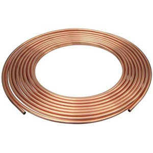 Copper Tube, Flexible 1/4 in  X 50 ft Acr Type