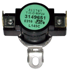 Whirlpool 3149651 Thermostat Dryer L-145C FSP Whirlpool 3149651 Thermostat Dryer L-145C FSP