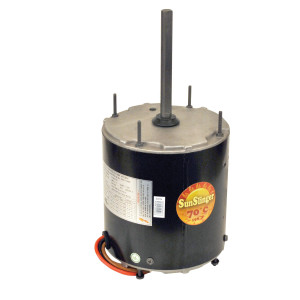 MARS 20471 1/4-3/4HP Multi HP 1075rpm Condenser Fan Motor 6 poles, 1 shaft, TEAO Enclosure, 2 speeds, Frame 48, Reversible, 208-230 V, 60 Hz, 1 Ph, 15mfd/440VAC Run Capacitor