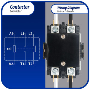 Appli Parts APAC-22024 Heavy Duty 2 Poles Contactor 20 Amp 24 Volts Coil Replacement for ac Compressor and Electrical Applications UL Certified E476929 Appli Parts APAC-22024 Heavy Duty 2 Poles Contactor 20 Amp 24 Volts Coil Replacement for ac Compressor and Electrical Applications UL Certified E476929