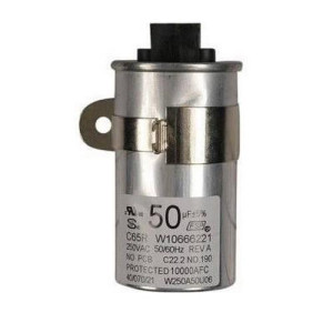 Whirlpool W10804664 Genuine OEM Capacitor 50mfd, 250 VAC, 50/60 Hz 
 Whirlpool W10804664 Genuine OEM Capacitor 50mfd, 250 VAC, 50/60 Hz